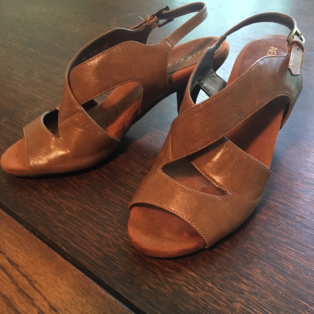 Aerosoles Open Toe, Slingback, Heeled Sandals